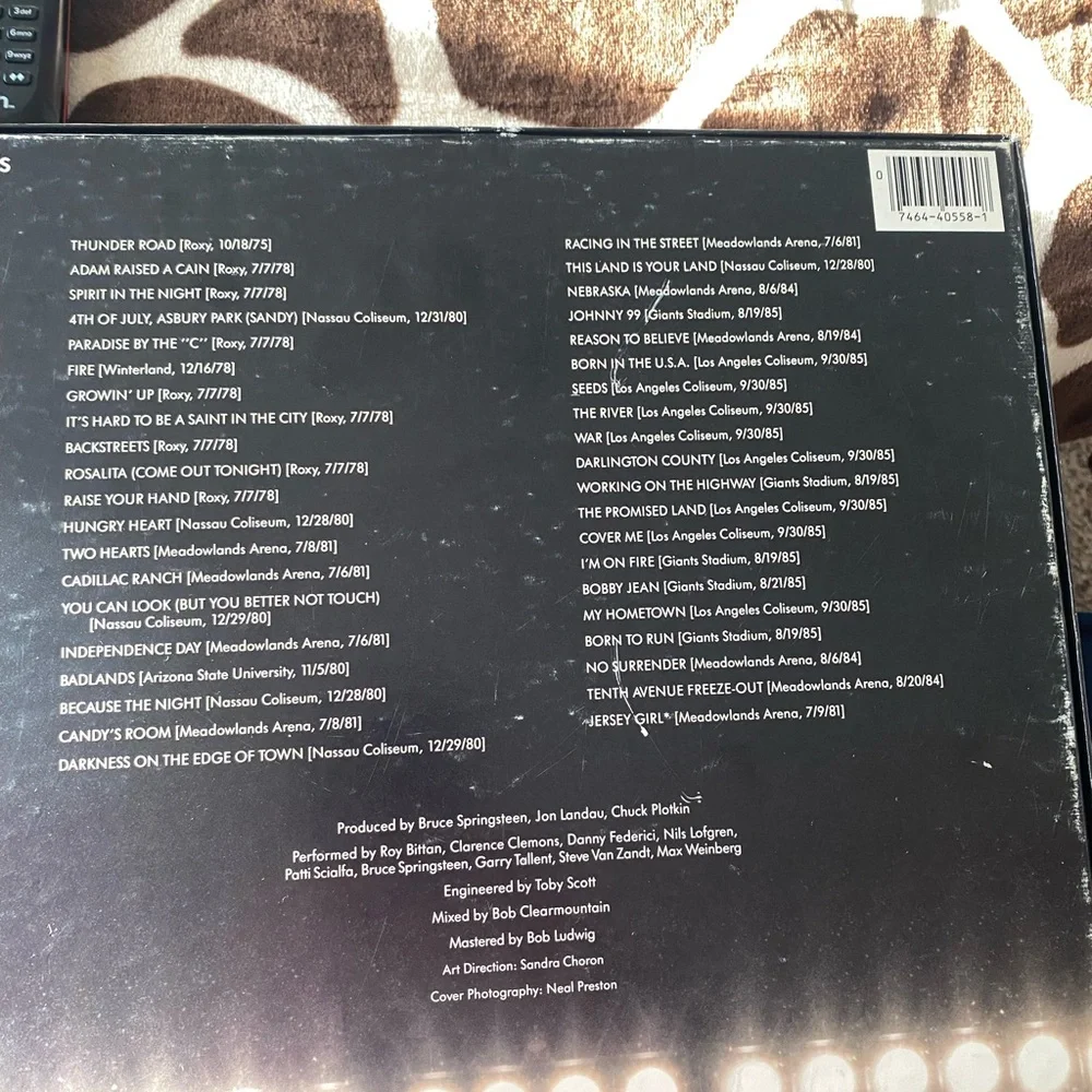 Bruce Springsteen live 5-set LP - Picture 2 of 2